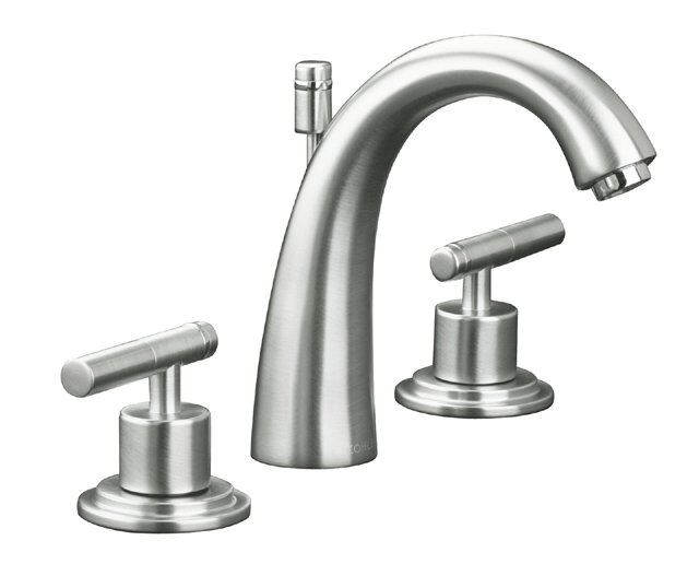 Kohler K-8215-4 Taboret widespread lavatory faucet with lever h