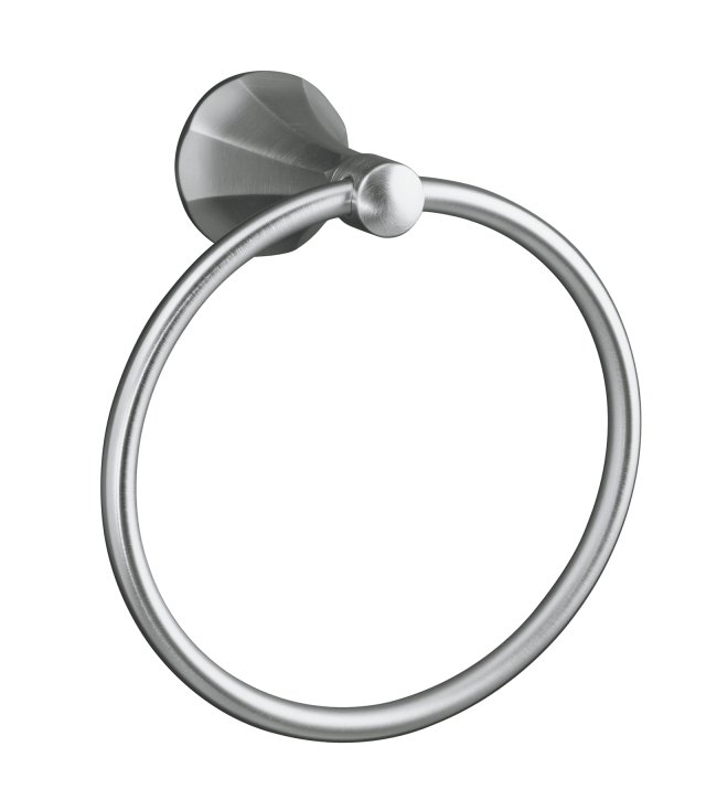 Kohler K-477 Memoirs(R) towel ring with Classic design
