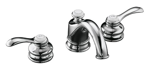 Kohler K-R12265-4 Fairfax(R) lavatory faucet with lever handles
