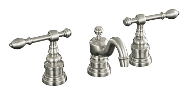 Kohler K-6811 IV Georges Brass widespread lavatory faucet with l
