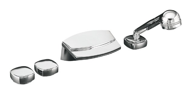 Kohler K-15003 Trocadero bath-mount high-flow bath faucet with