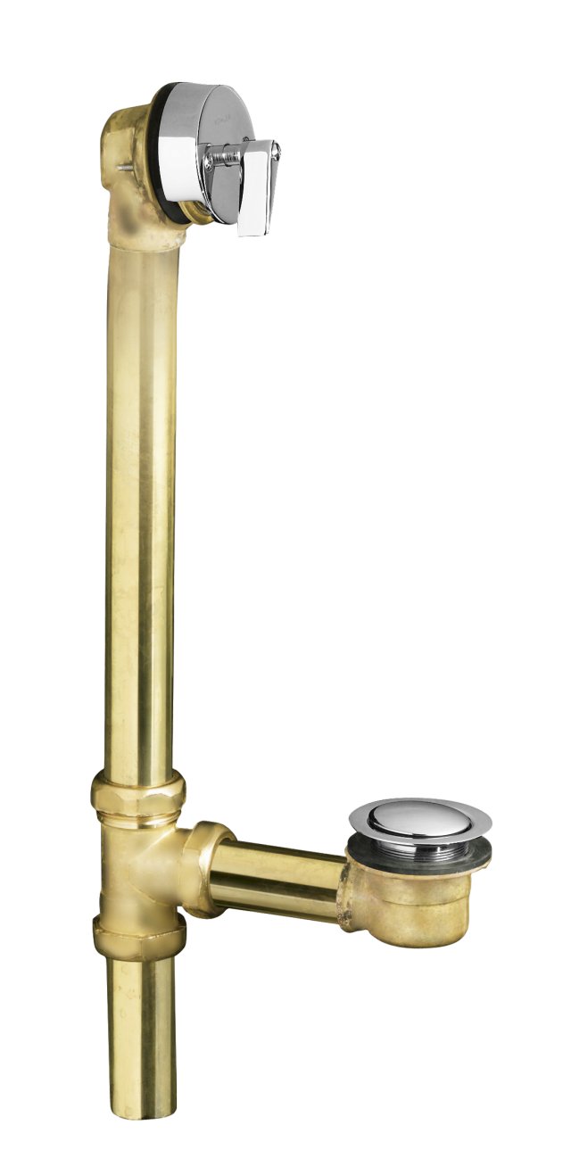 Kohler K-7103 Iron Works(R) 1-1/2"" bath drain for through-the-floor installation