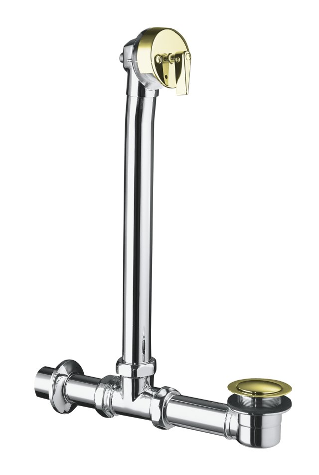 Kohler K-7159 Vintage(R) pop-up bath drain for above-the-floor and free-standing installations