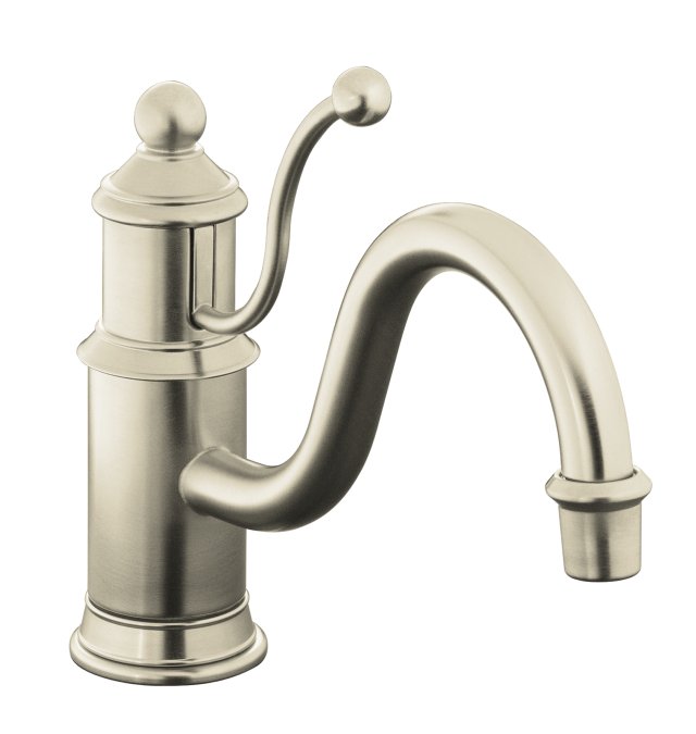 Kohler K-168 Antique(TM) single-control kitchen sink faucet with lever handle