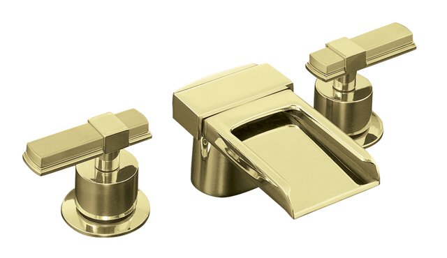 Kohler K-7980-LV Alterna widespread lavatory faucet with Flume spou