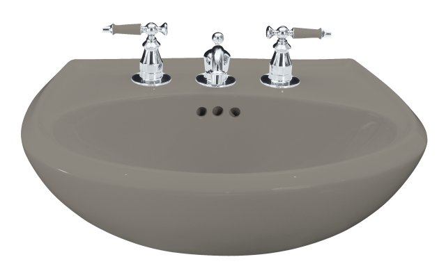 Kohler K-2138-4 Chablis(TM) pedestal lavatory basin with 4"" centers