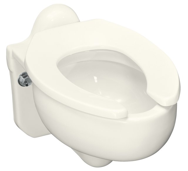 Kohler K-4460-C Sifton(TM) Water-Guard(R) wall-hung toilet bowl with rear spud