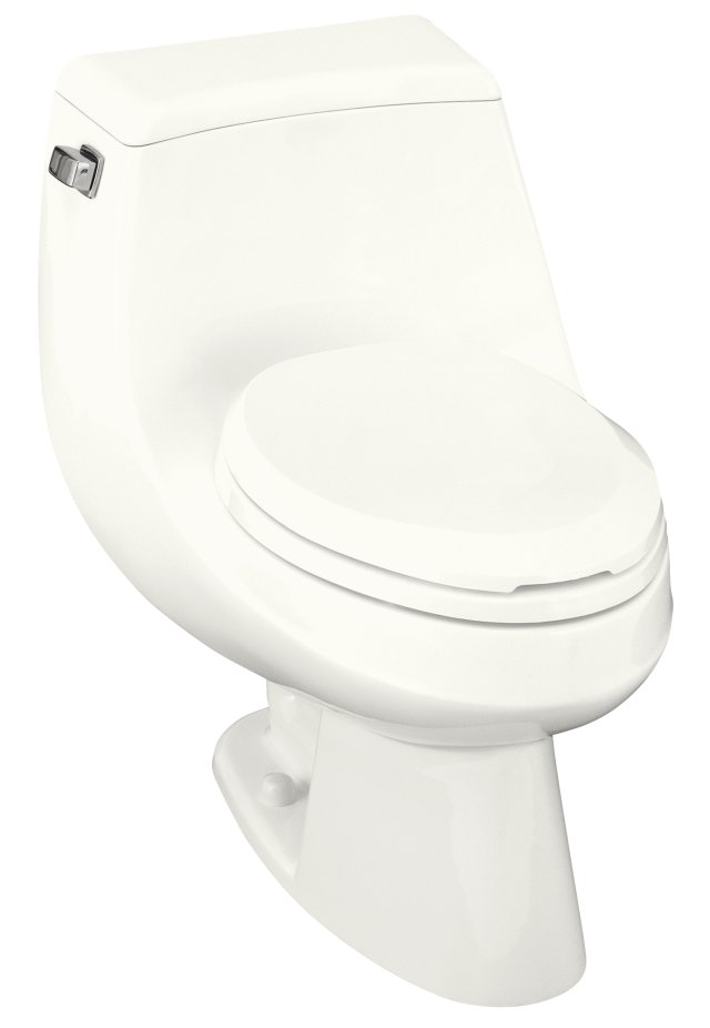 Kohler K-3435 San Martine one-piece toilet with seat and lef