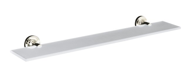 Kohler K-14440-SN; Purist(R); glass shelf; in Vibrant Polished Nickel   K-14440-SN; 14440-SN; 1039265-SN