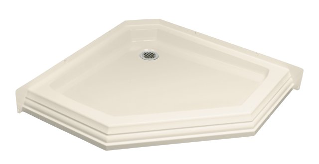 Kohler K-9468 Memoirs(R) FRP neo-angle shower receptor