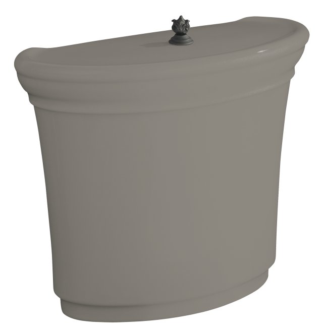 Kohler K-4401-U Iron Works Tellieur(R) toilet tank with Insuliner(R) tank liner
