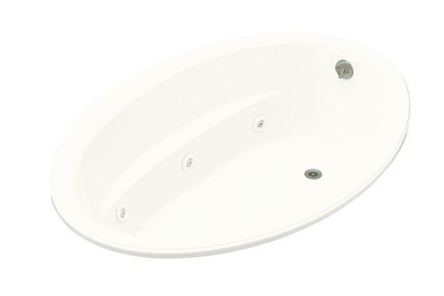 Kohler K-1162-0; Sunward (R) 5' whirlpool; in White
