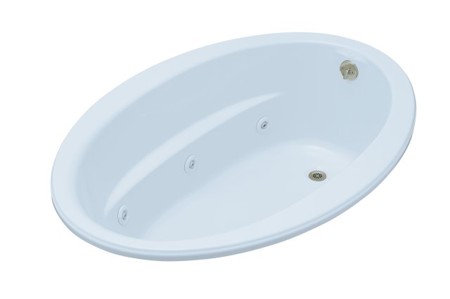 Kohler K-1162P-H Sunward(R) 5' whirlpool with heater (CSA)