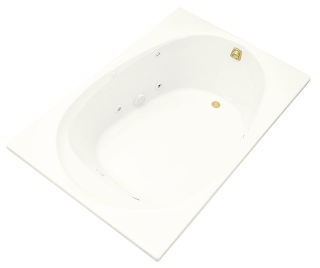 Kohler K-1221-H Seadream(R) 6' whirlpool with heater