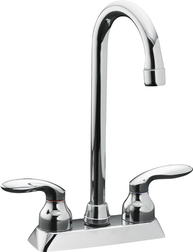 Kohler K-15275-4 Coralais(R) entertainment sink faucet with lever handles