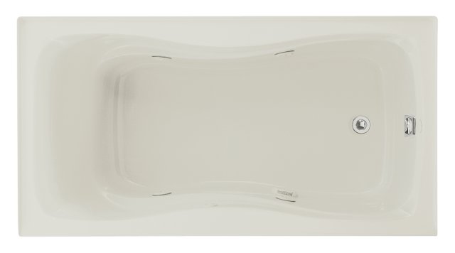 Kohler K-1209-R Hourglass(TM) 32 whirlpool with flange and right-hand drain