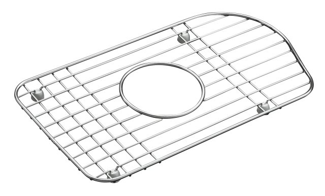 Kohler K-3123 Stainless steel small bottom basin rack fits Staccato(TM) kitchen sink K-3361