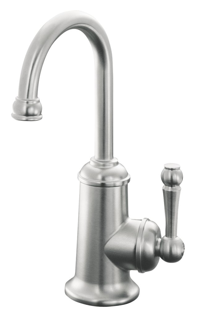 Kohler K-6666-F-G Wellspring(R)traditional beverage faucet withcomponents to connect with theAquifer(TM) water filtrationsystem; Discontinued Product
