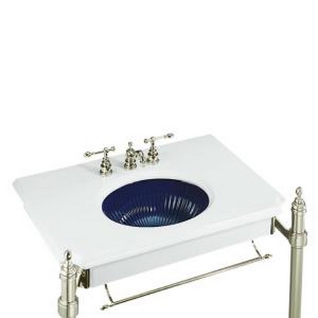 Kohler K-3025 Vitreous china console table top precut for 17"" x 14"" undercounter lavatory