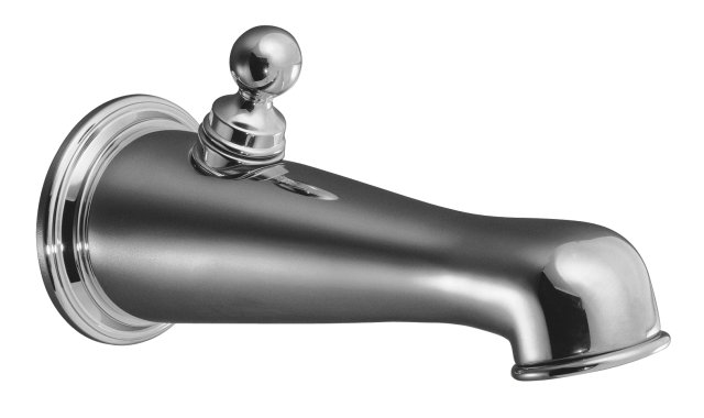 Kohler K-330 Antique(TM) wall-mount diverter bath spout