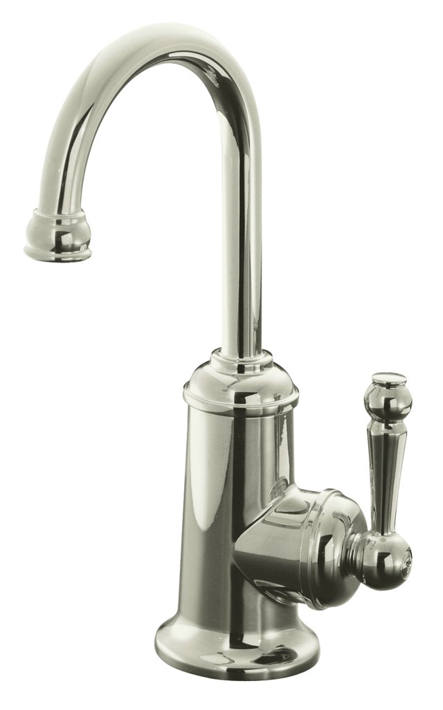 Kohler K-6666-SN; Wellspring (R) beverage faucet with traditional design; in Vibrant Polished Nickel; Discontinued Product