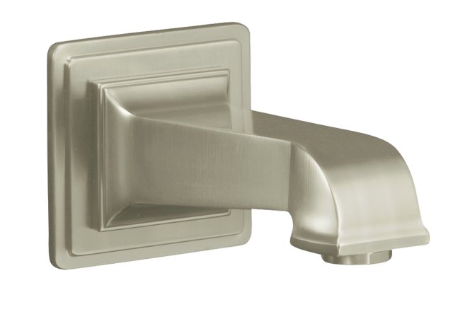 Kohler K-13139-A-CP; Pinstripe (R) Pure wall-mount bath spout; in Polished Chrome