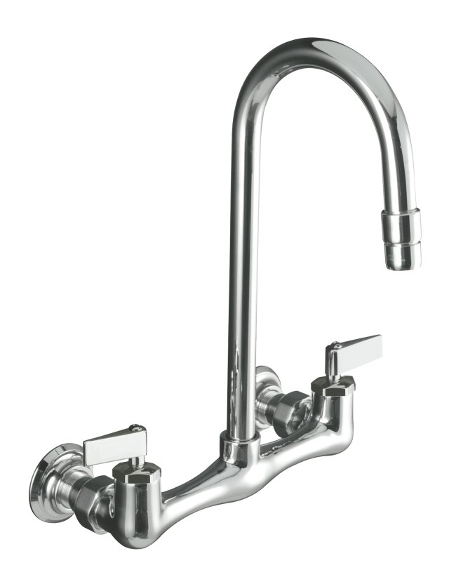 Kohler K-7320-4 Triton(R) utility sink faucet with lever handles