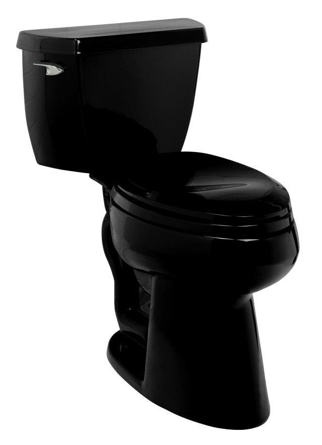 Kohler K-3505 Wellworth(R) Pressure Lite(TM) elongated 1.4 gpf toilet less seat