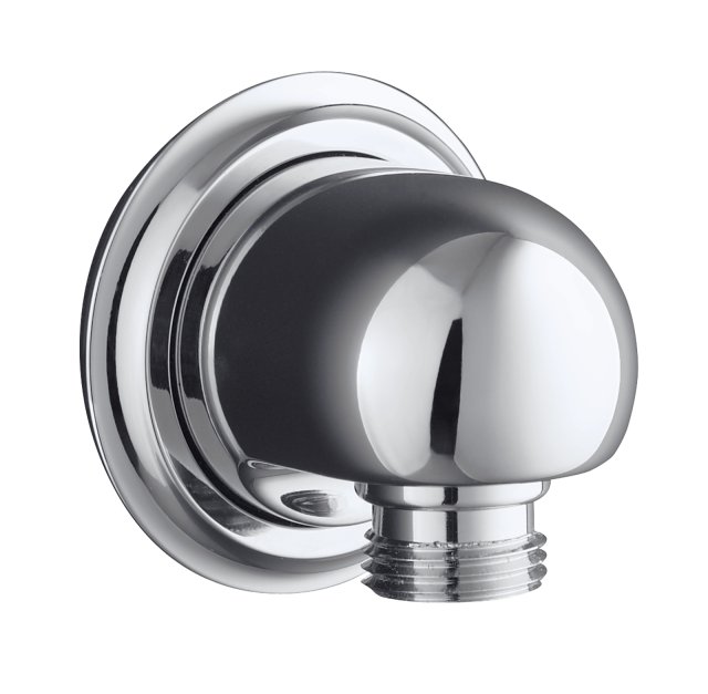 Kohler K-355-PB; Forte (R) supply elbow; in Vibrant Polished Brass