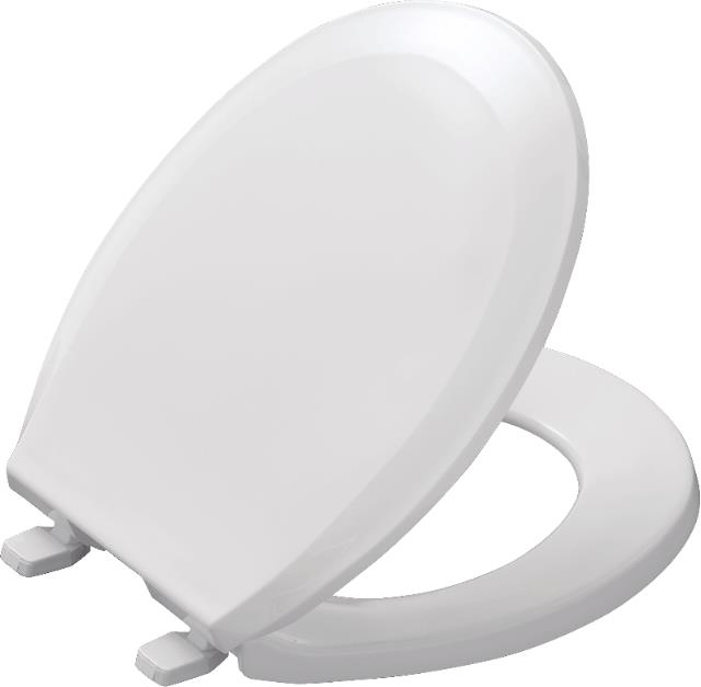 Kohler K-4662-A Lustra(TM) round closed-front toilet seat and cover with antimicrobial agent