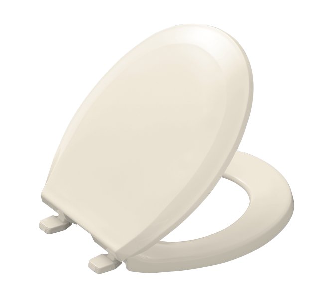 Kohler K-4662-47; Lustra (TM); round closed-front toilet seats and cover without antimicrobial agent; in Almond   K-4662-47; 4662-47; 74923-47