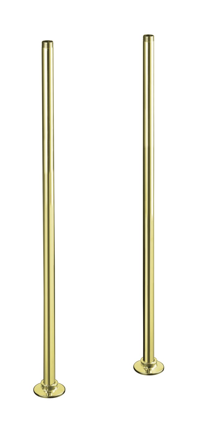 Kohler K-126-AF; Antique (TM) bath faucet riser tubes only 26 long; in Vibrant French Gold; Discontinued Product