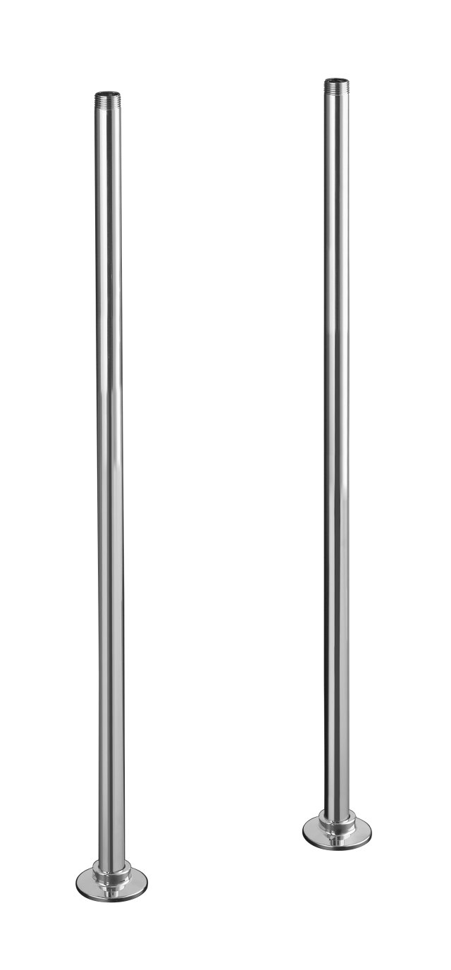 Kohler K-126-CP; Antique (TM) bath faucet riser tubes only 26 long; in Polished Chrome; Discontinued Product