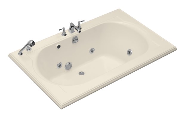 Kohler K-1170-HE Memoirs(R) 5.5' whirlpool with custom pump location