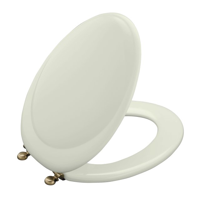 Kohler K-4615-BV Revival(R) toilet seat with Vibrant(R) Brushed Bronze hinges toilet repair technical parts breakdown