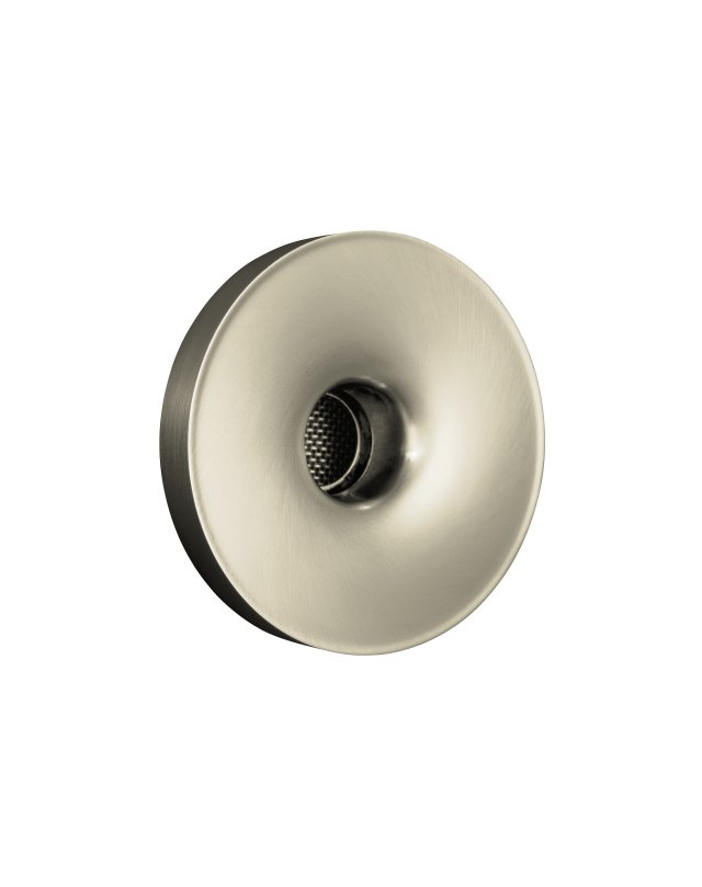 Kohler K-922-BN; Laminar wall- or ceiling-mount bath filler with .8" orifice; in Vibrant Brushed Nickel