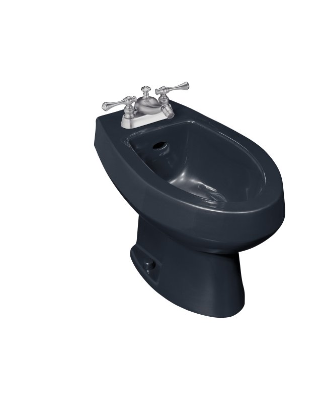 Kohler K-4864-52; Amaretto(R); bidet with 4 centers; in Navy; Discontinued Product