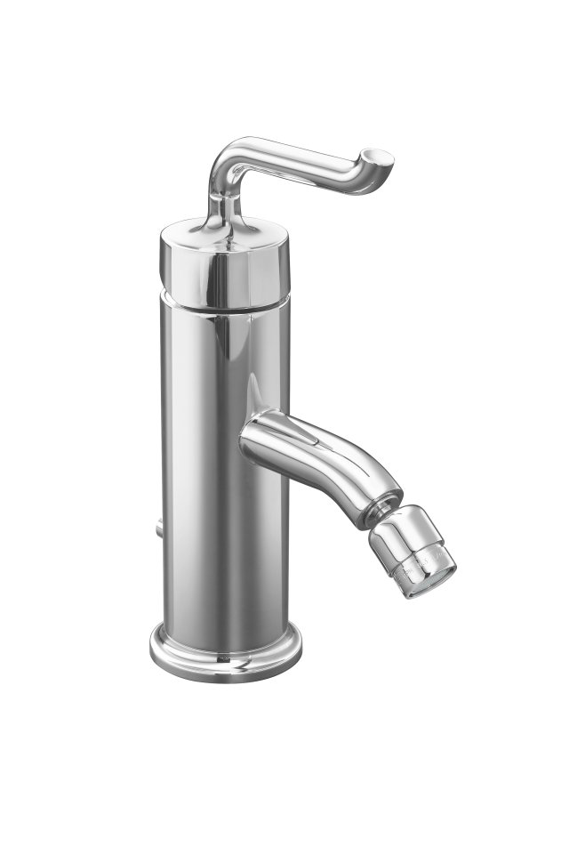 Kohler K-14434-4 Purist(R) single-control bidet faucet with Smile design handle