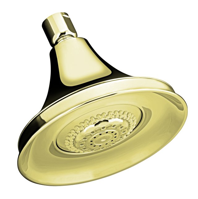 Kohler K-10284-AF; Forte (R) multifunction showerhead; in Vibrant French Gold; Discontinued Product