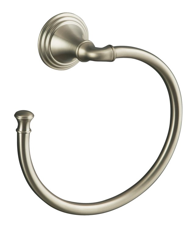 Kohler K-10557-BN; Devonshire(R); towel ring; in Vibrant Brushed Nickel   K-10557-BN; 10557-BN; 1034000-BN