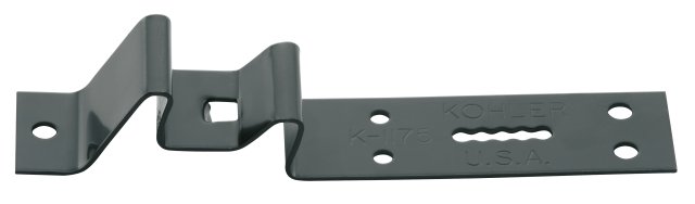 Kohler K-1175 Ancora(TM) bath hanger for mounting on furring strips and flat walls