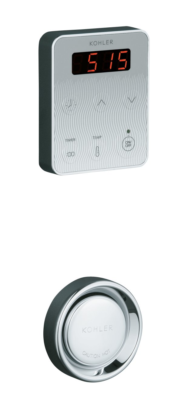 Kohler K-1663-BV; Steam generator control kit; in Vibrant Brushed Bronze; Discontinued Product