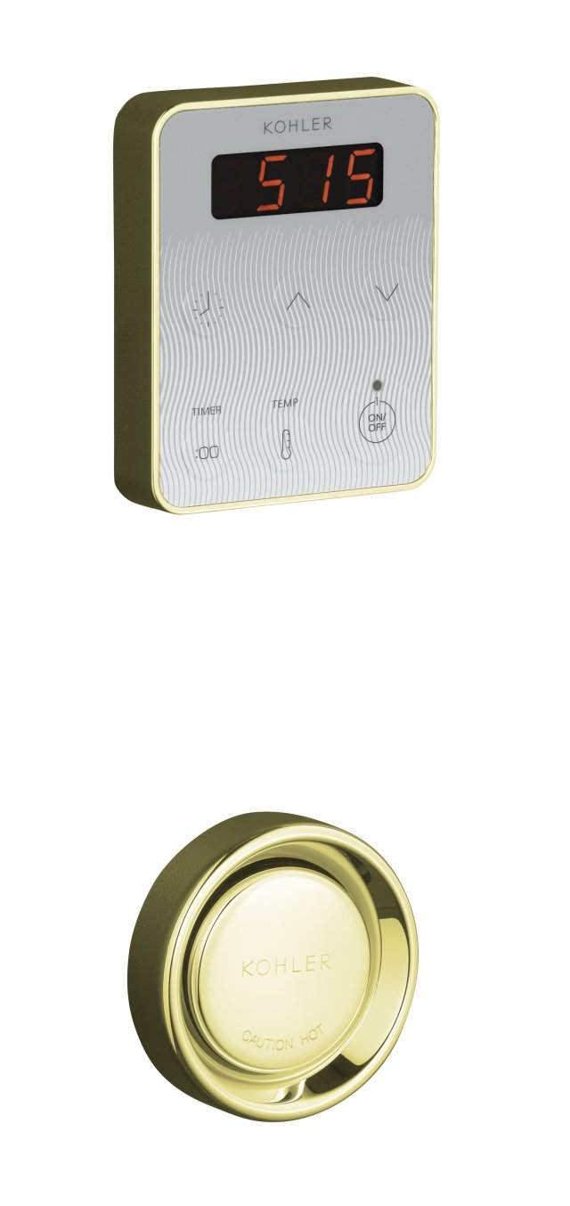 Kohler K-1647-PC-AF; Fast-Response(R) steam generator control kit; inVibrant French Gold; Discontinued Product
