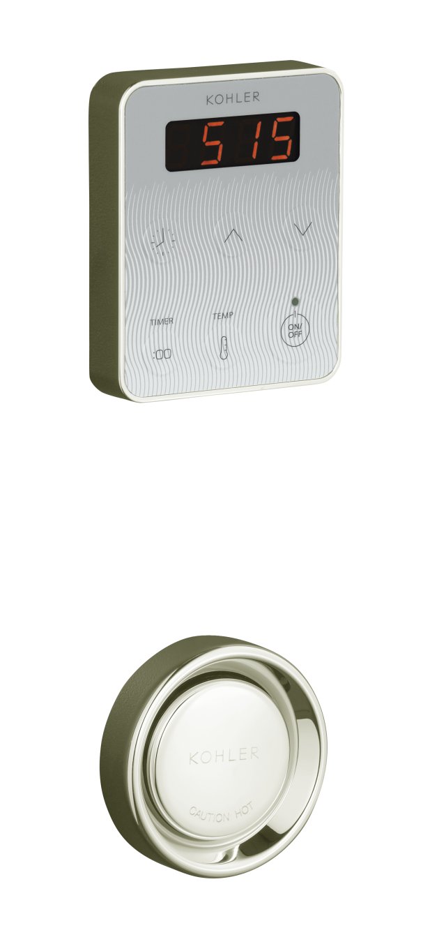 Kohler K-1647-PC-SN; Fast-Response(R) steam generator control kit; inVibrant Polished Nickel; Discontinued Product