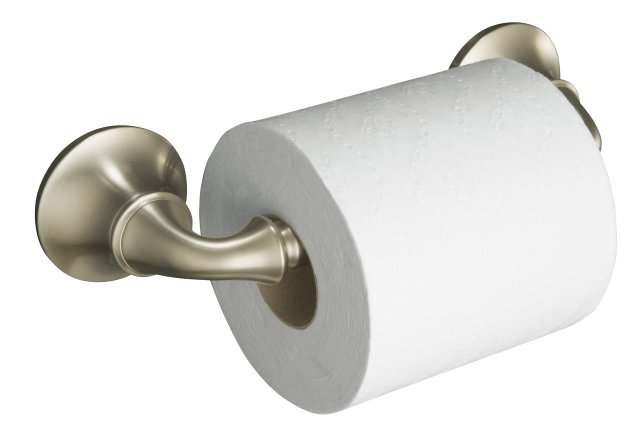 Kohler K-11374 Forte(R) Sculpted toilet tissue holder