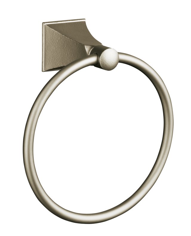 Kohler K-487 Memoirs(R) towel ring with Stately design