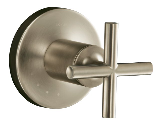 Kohler K-T14490-3-BN; Purist (R) volume control valve trim valve not included; in Vibrant Brushed Nickel