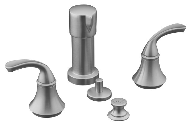 Kohler K-10279-4 Forte(R) bidet faucet with sculpted lever handles
