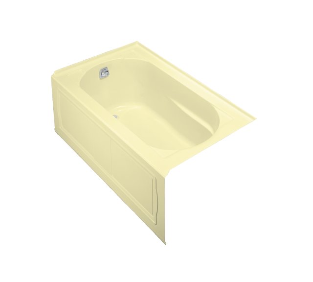 Kohler K-1357-GLA Devonshire(R) 5' BubbleMassage(TM) bath with integral apron left-hand drain