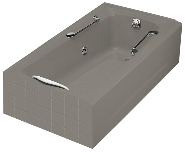 Kohler K-784-H2 Guardian(TM) whirlpool with right-hand drain